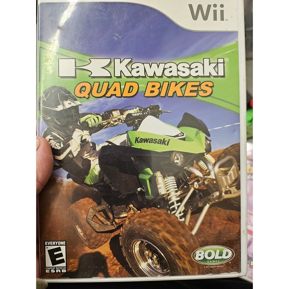 Kawasaki Quad Bikes Nintendo Wii Game Bold Games Racing ATV RVL-RQBE-USA